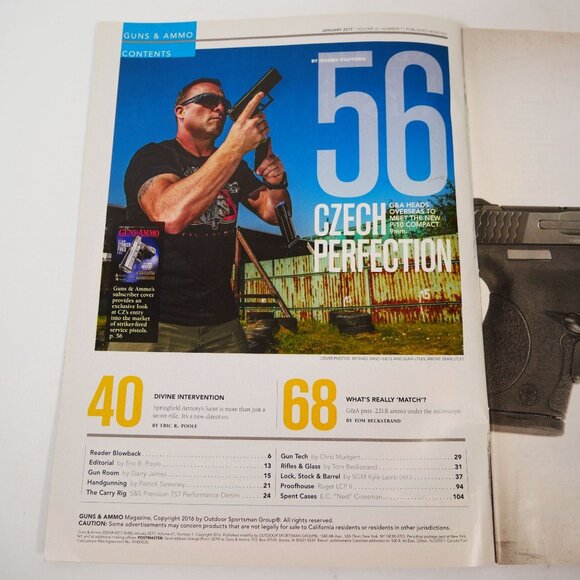 Guns & Ammo Magazine Lot of 9 from 2015-17 - Picture 11 of 16